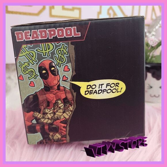 💕 NWT Deadpool Shaped Mug Paladone Marvel Collectible 21oz #7141 💕 - Picture 5 of 5